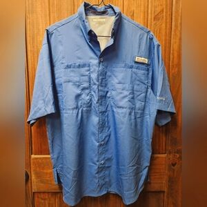 Mens Columbia Tamiami PFG fishing shirt Size Small